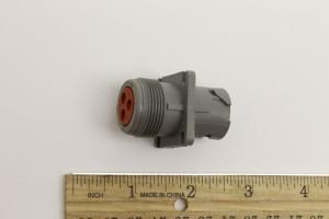 Genie Lift Part # 60773GT - CONN,RECEP 3 WAY,W/FLANGE, EA