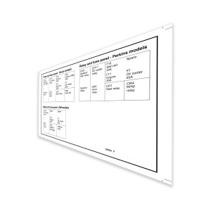 Genie Lift Part # 82403GT - DECAL,RELAY & FUSE PANELS, EA