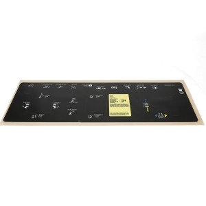 Genie Lift Part # 52230GT - DECAL,PLATFORM CTRL PANEL***, EA