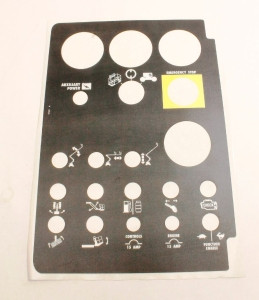 Genie Lift Part # 72161GT - DECAL,GND CONT PNL,Z60***, EA