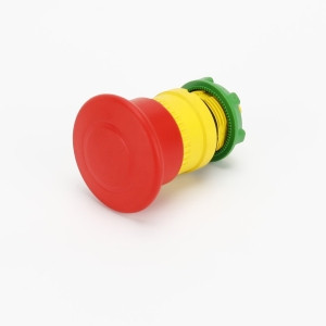 Genie Lift Part # 66812GT - BUTTON,PUSH,RED MUSHROOM HEAD, EA