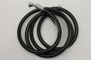 Genie Lift Part # 49116-8037GT - HOSE ASSY,1/4,45 FEM,STR FEM, EA