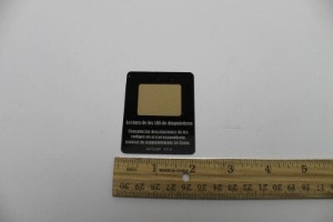 Genie Lift Part # 44753SPGT - DECAL, LABEL, LED READOUT, EA