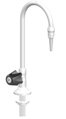 Marquest Scientific PVDF Lab Faucet With Control Valve
