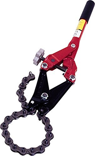 REED SC49-12 Ratcheting Soil Pipe Cutter with 12-Inch Chain