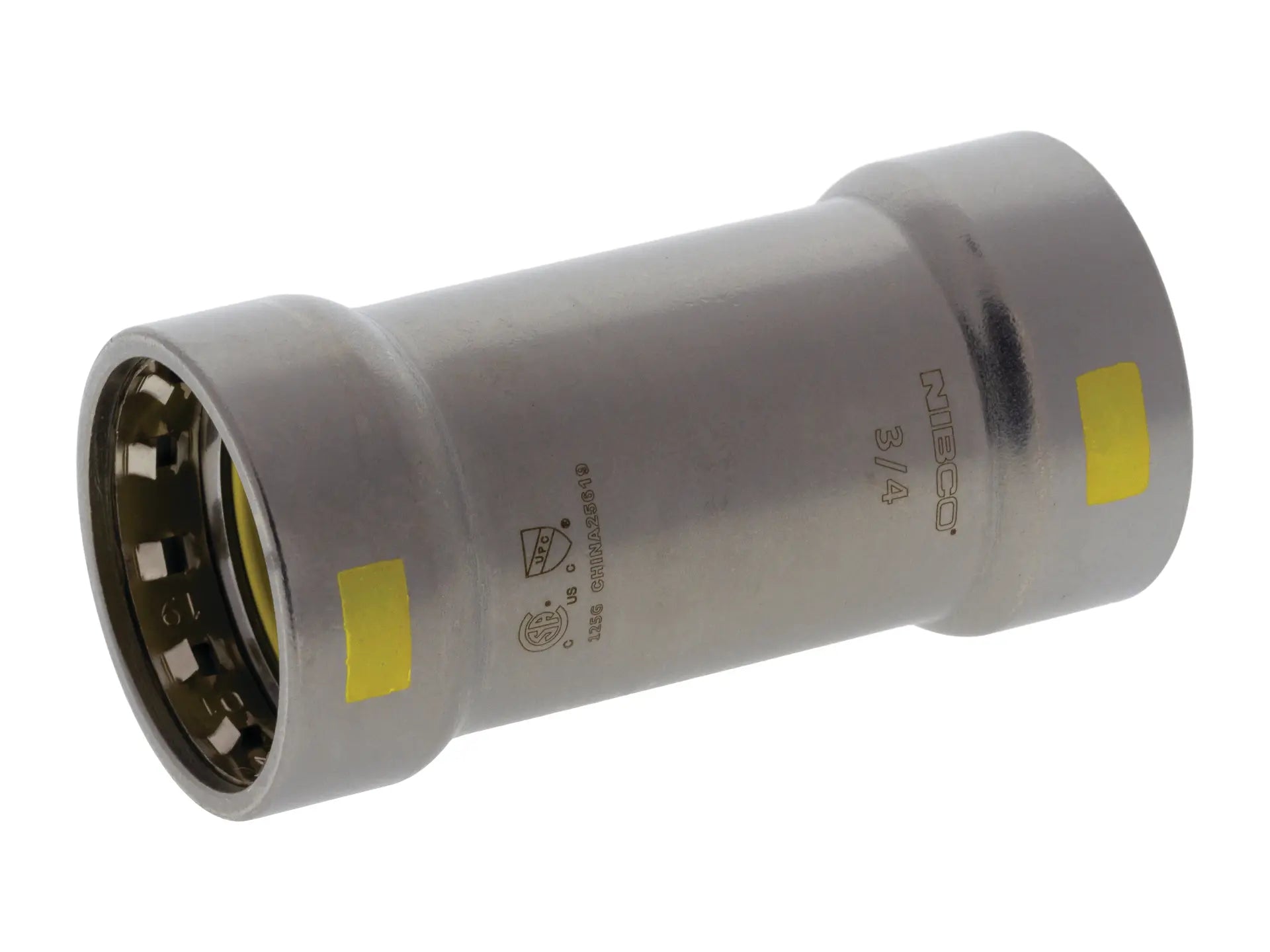 NIBCO 2020650HPC, 2 in. x 2 in. BenchPressG Repair Coupling PxP Carbon Steel (No Stop) PCH201
