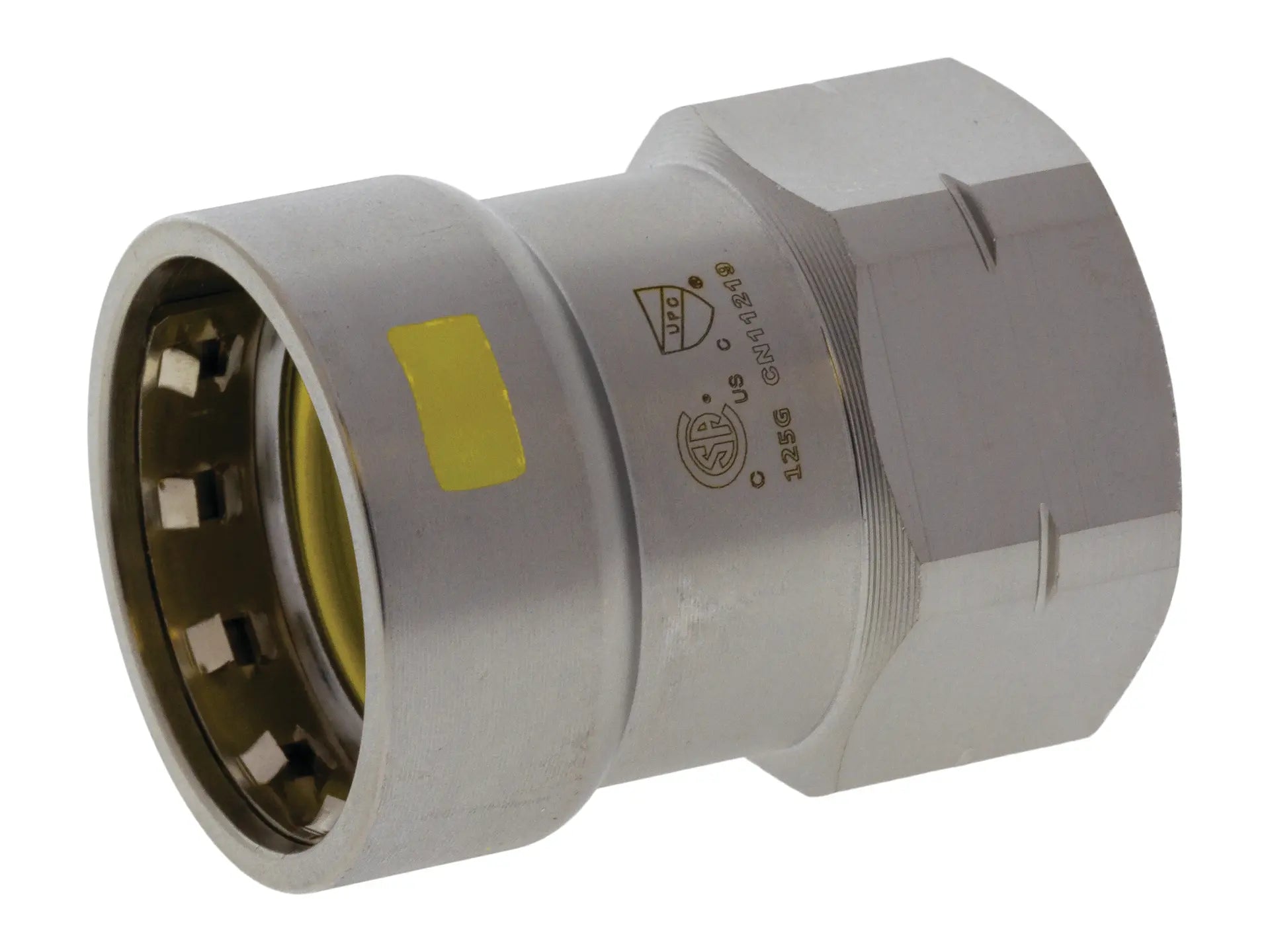 NIBCO 2026150HPC, 2 in. x 2 in. Press x F Adapter Carbon Steel PCH203