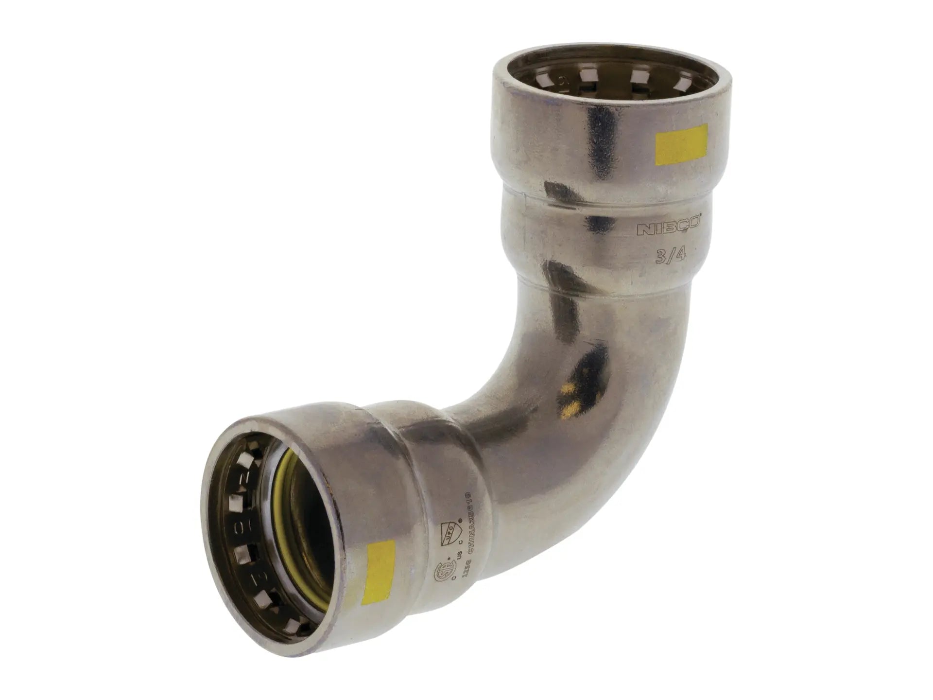 NIBCO 2056400HPC, 2 in. x 2 in. Press x Press 90 Elbow Carbon Steel PCH207
