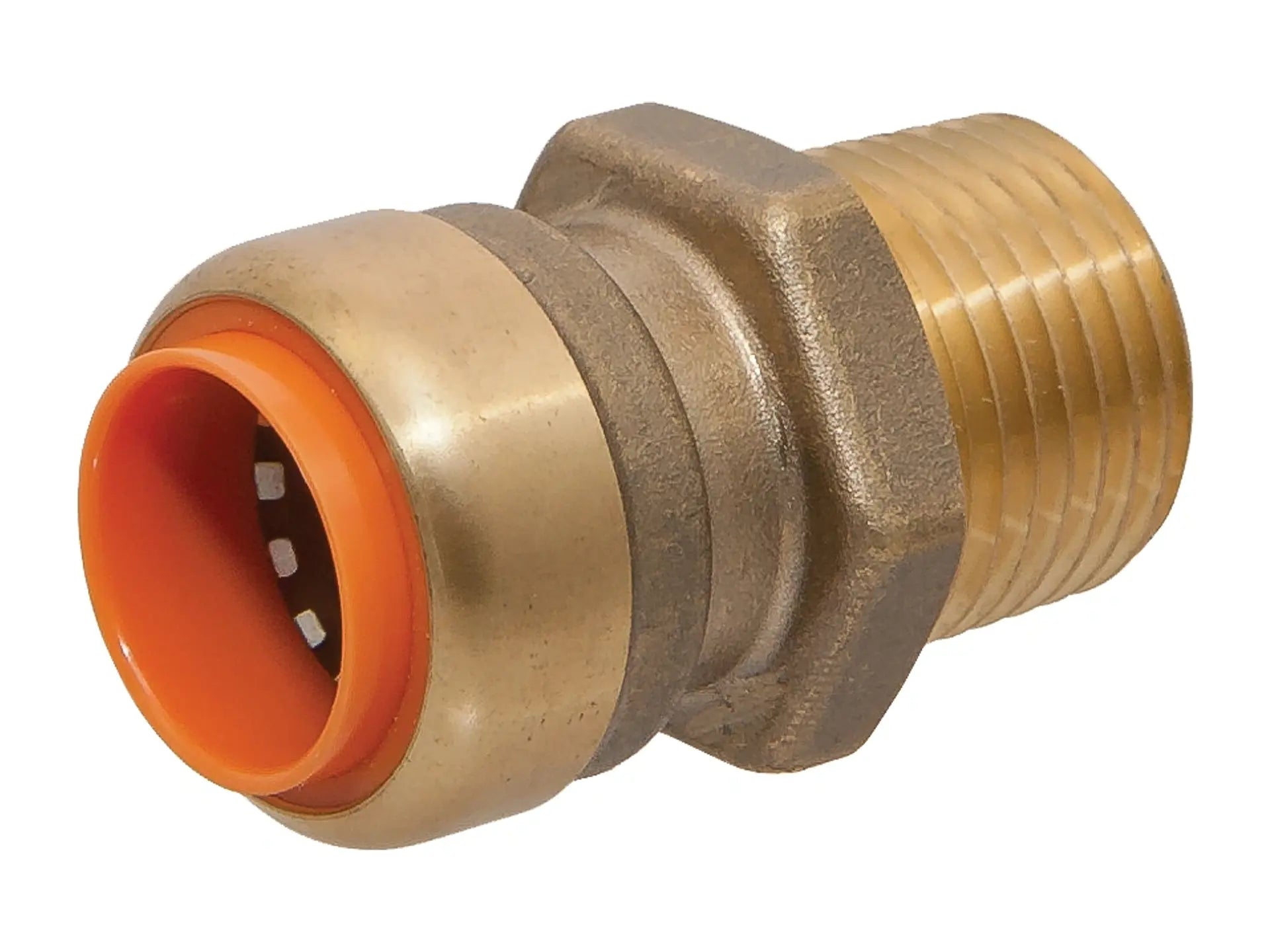 NIBCO B031350PW, 1 in. x 1 in. Adapter - Push x M P704-LF