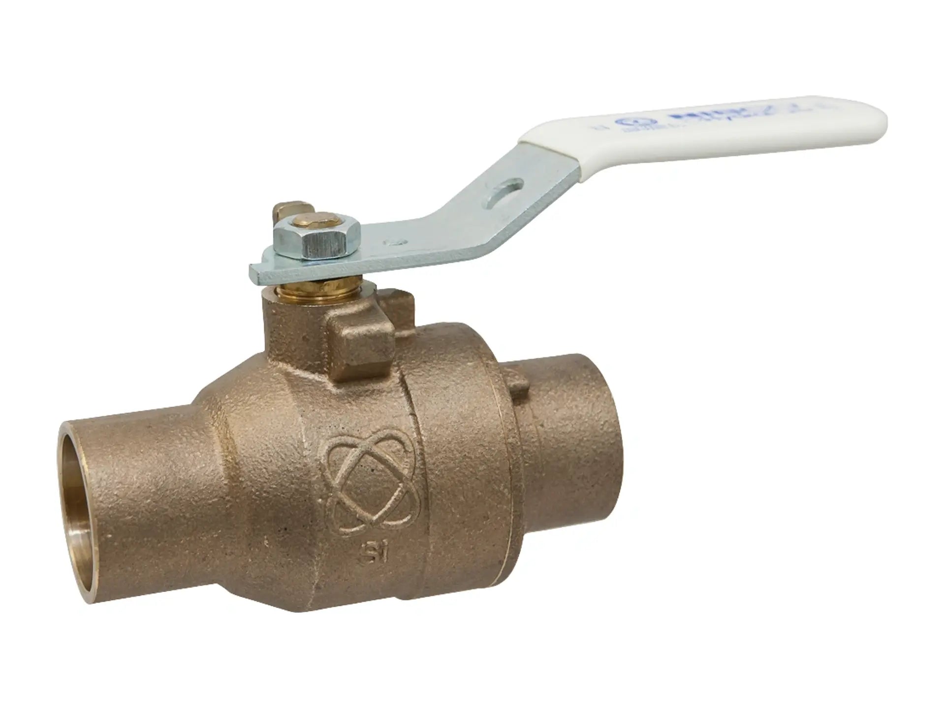 NIBCO NJ830KE, 2-1/2 in. Two-Piece Bronze Ball Valve Lead-Free