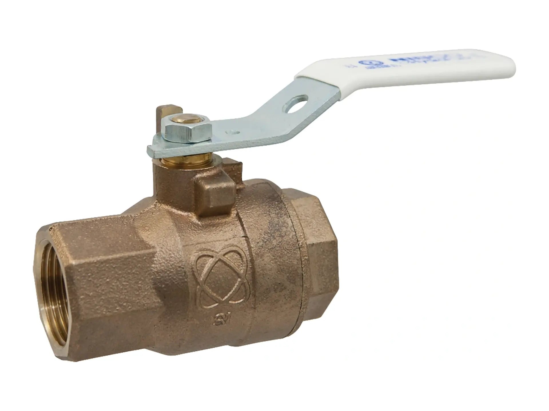 NIBCO NL952XE, 2-1/2 in. Two-Piece Bronze Ball Valve Lead-Free