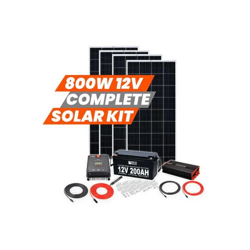 Rich Solar 800 Watt Complete Solar Kit
