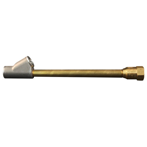 Milton S-693 1/4 in. Straight Foot Dual Head Air Chuck Tire Inflator Gauge