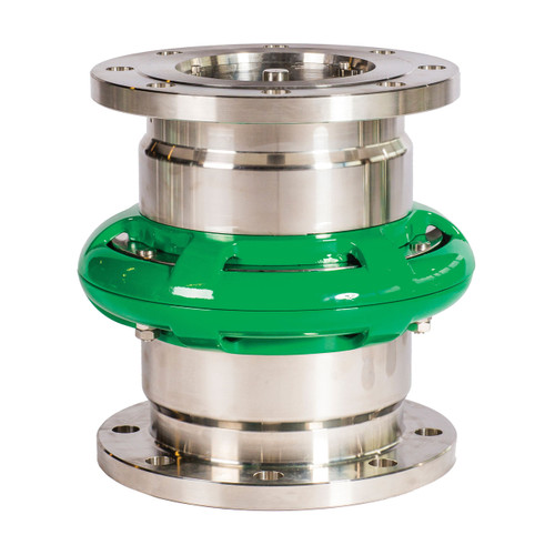 Dixon Mann Tek Cryogenic 316 SS Safety Break-Away Coupling - 150# Flange