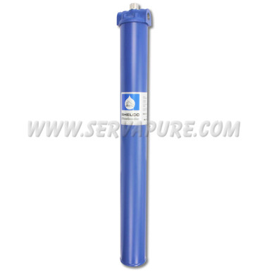 Shelco FOC-908, 30'' Cast Iron and Steel Filter Housing, 1'' In/Out