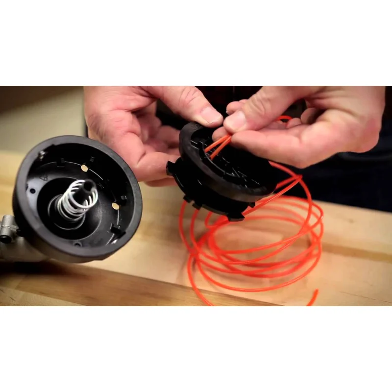 String Trimmer Head Restring