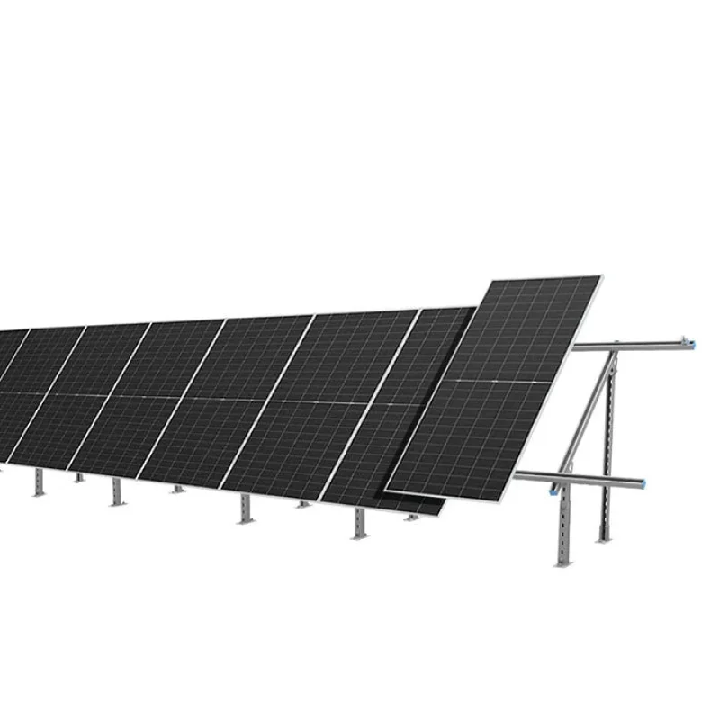 SunGoldPower Modular & Expandable Ground Mount Brackets for 2 400W590W Solar Panels