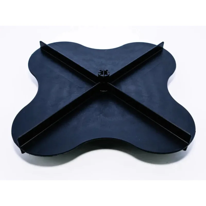 T422100 PermaGreen Straight Fin Spinner Platter
