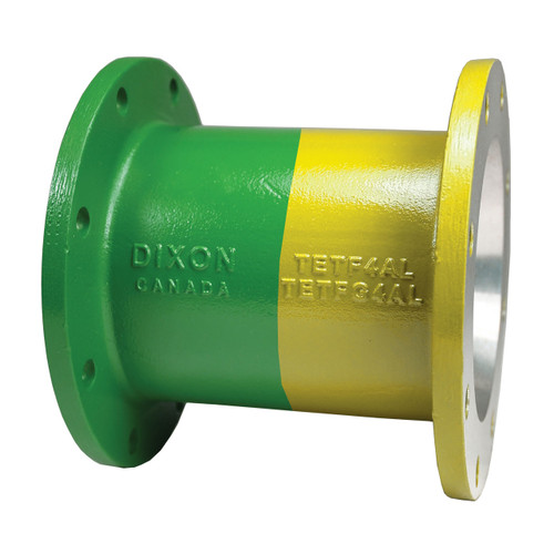 Dixon 4 in. Aluminum TTMA Flange Extension - Green & Yellow