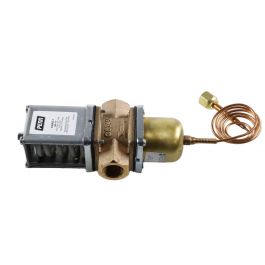 Johnson Controls V46AB-1 Water Regulator Valve Regulator Valve 1/2" 70/260 PSI Pressure 30" Capillary