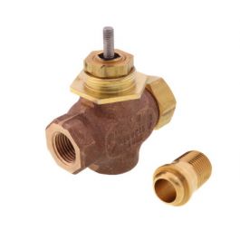 Schneider Electric (Barber Colman) VB-7211-0-4-3 1/2" Union N/O Globe Valve 2.2 Cv