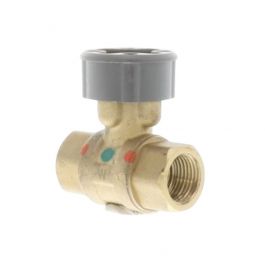 Honeywell VBN2AEPA0000 2-Way Control Ball Valve 1/2" NPT Brass Standard Profile 1.3Cv