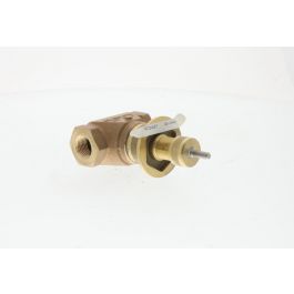 Johnson Controls VG7243ET 2-Way Globe Valve Body 1/2" Normally Open Stainless Steel 1.8Cv