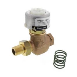 Honeywell VP525C1016 1/2" Male Union Valve N/O 3-10 PSI 2.0Cv