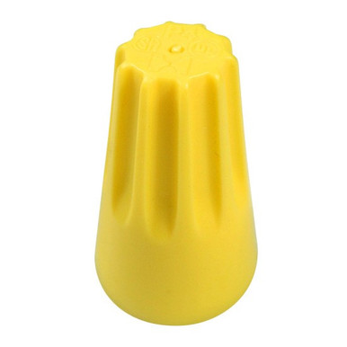 Standard Yellow Wire Connectors (500 per Bag, 10 Bags)